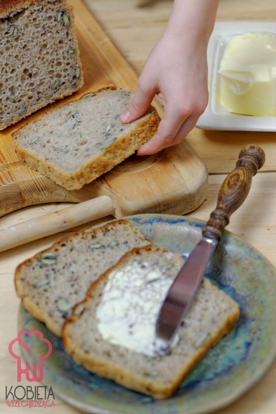 Chleb Ytni Na Zakwasie Z Pestkami Dyni Kobieta Wszechjedz Ca