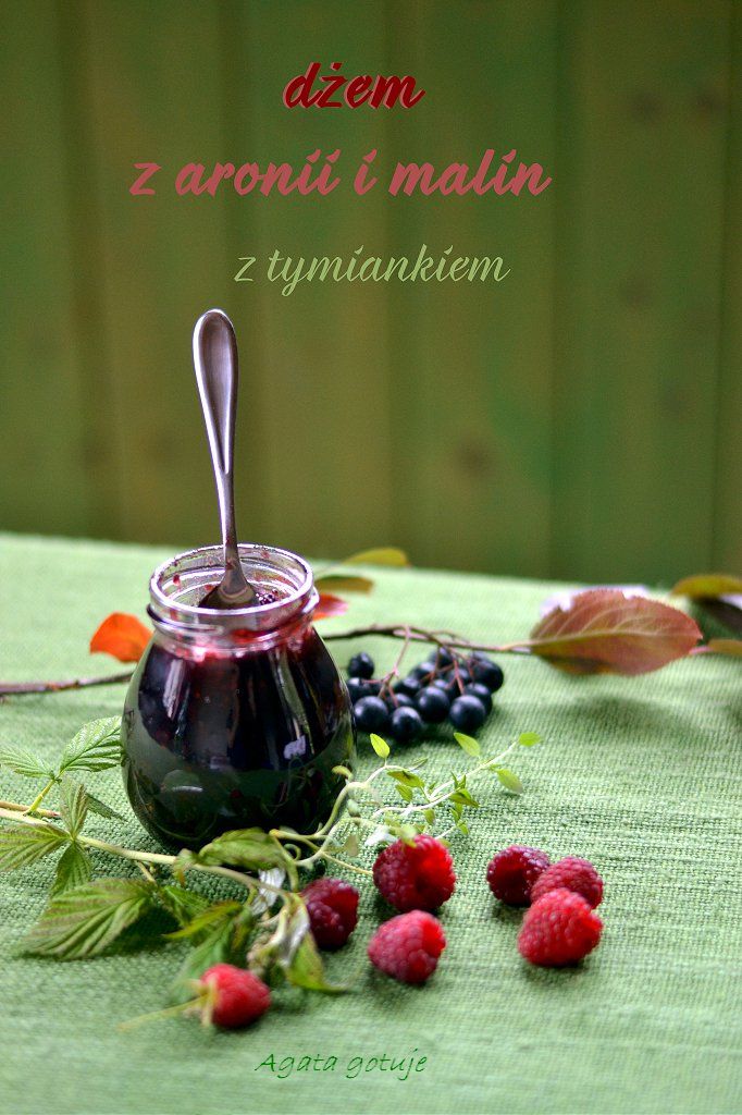 dzem z aronii i malin z tymiankiem 01-1024