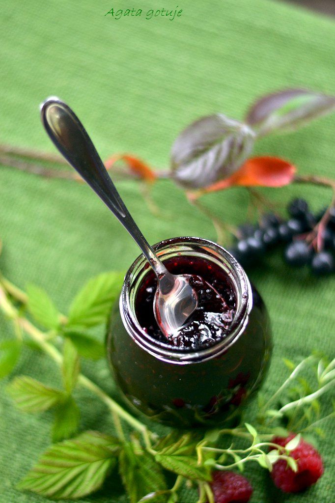 dzem z aronii i malin z tymiankiem 04-1024