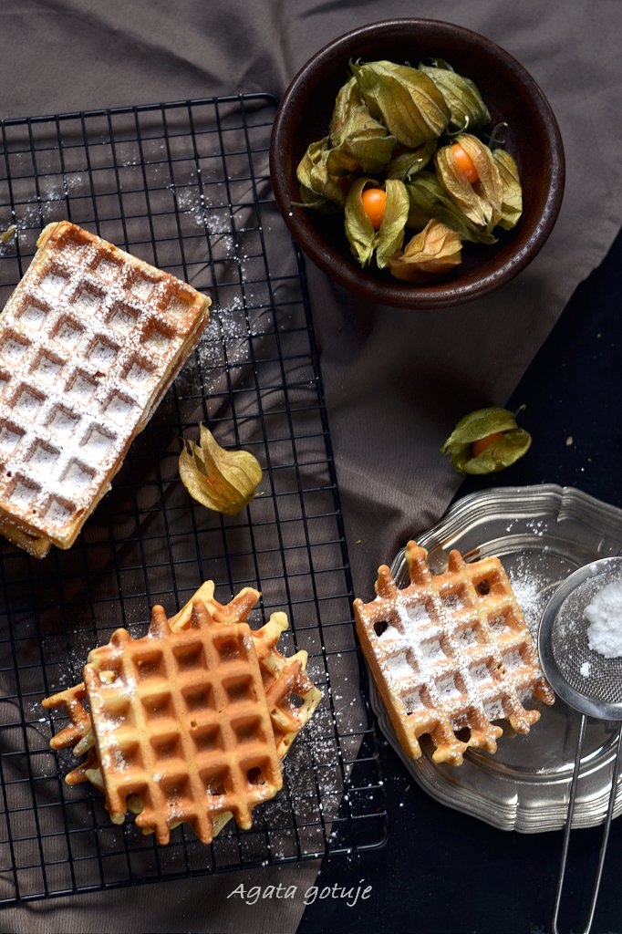 przepis na ciasto na gofry